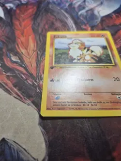 Pokemon Base Set - German 1st Edition - 28/102 Growlithe/Fukano NM/LP - Image 4