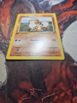 Pokemon Base Set - German 1st Edition - 28/102 Growlithe/Fukano NM/LP - Image 5