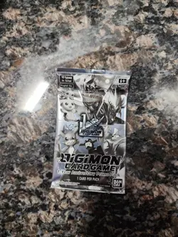 Digimon Card Game 1-Year Anniversary Promo Pack SEALED - Image 1