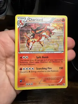 Pokemon Charizard 19/113 Legendary Treasures Holo - Image 1