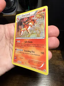 Pokemon Charizard 19/113 Legendary Treasures Holo - Image 3