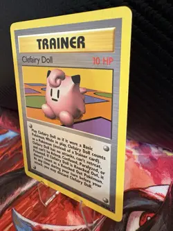 1999 Pokemon Base Set Clefairy Doll 70/102 WOTC Vintage Trainer LP+ - Image 3