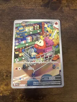 Pokemon TCG Fuecoco Scarlet & Violet Paldea Evolved 201/193 Illustration Rare - Image 1