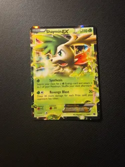 Pokemon TCG Shaymin EX 5/99 2012 Next Destinies Holo - Image 1