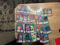 Yu-Gi-Oh! 50+ card lot full of Rares, Super Rare, Ultra Rare, Secret Rare - Image 1