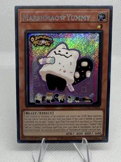 Yu-Gi-Oh! Marshmao Yummy Secret Rare DOOD-EN024 - Image 1