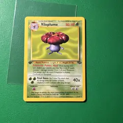 Vileplume - 31/64 - Pokemon Jungle 1st Edition Rare Card WOTC LP NON HOLO - Image 1