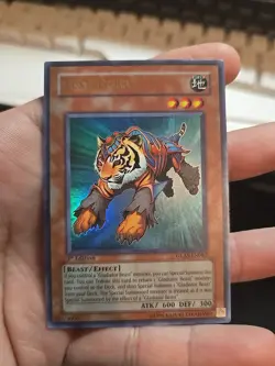 Yugioh! MP Test Tiger - GLAS-EN082 - Ultra Rare - 1st Edition - Image 1