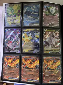 RARE Pokemon Card Binder with 159 Cards! Full Art Holos Included! Mint/NM - Image 2