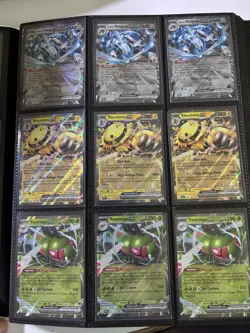 RARE Pokemon Card Binder with 159 Cards! Full Art Holos Included! Mint/NM - Image 3