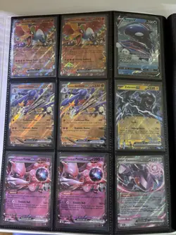 RARE Pokemon Card Binder with 159 Cards! Full Art Holos Included! Mint/NM - Image 4