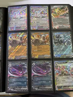 RARE Pokemon Card Binder with 159 Cards! Full Art Holos Included! Mint/NM - Image 5