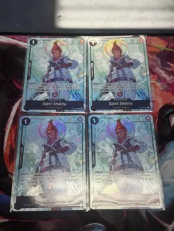 Saint Shalria One Piece TCG OP13-086 Best Selection Vol. 5 English Alt Promo 4x - Image 1