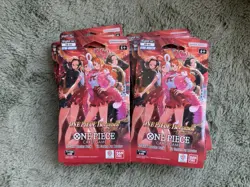 One Piece Heroines Edition EB-03 Sleeved Booster Pack Lot Of 10 In Hand QTY - Image 1