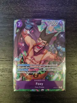Foxy OP07-071 -500 Years in the Future- OP07 English Alt Art Rare One Piece Card - Image 1
