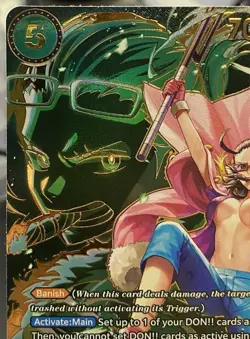 One Piece - Carrying On His Will - Smoker OP10-030 (Alt Art SP) NM OP13 - Image 3