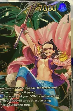 One Piece - Carrying On His Will - Smoker OP10-030 (Alt Art SP) NM OP13 - Image 4
