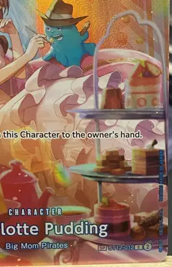 One Piece TCG - Charlotte Pudding (SP) ST12-012 - Royal Blood OP10 Foil NM/M - Image 5