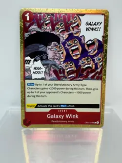 One Piece CCG: 500 Years in the Future - Galaxy Wink (Foil Rare OP07-016) - Image 1