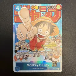 【Finalist ver】PSA10 Luffy 2023 CS Event Pack 2024 One Piece English Promo GEMMT - Image 1