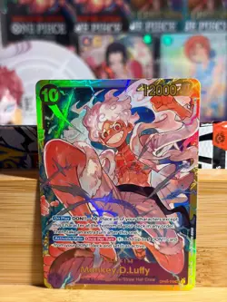 MONKEY.D.LUFFY (119) OP05-119 Awakening of the New Era Foil One Piece TCG NM - Image 1