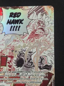 Gum-Gum Fire-Fist Pistol Red Hawk (Alt Art) OP11-114 English - One Piece TCG - Image 4