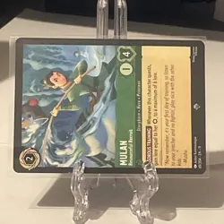 Mulan - Resourceful Recruit 69/204 Super Rare Winterspell Disney Lorcana TCG - Image 3