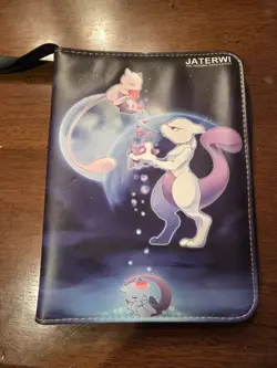 Pokemon Mewto 4 Pocket Card Binder Holds 400 NEW - Image 1