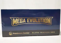 Pokemon Center Exclusive Mega Evolution Elite Trainer Box Lucario ETB TCG Cards - Image 3