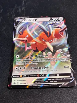 Dodrio V 201/264 Fusion Strike NM Ultra Rare Pokemon Card - Image 4