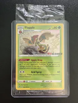 SEALED Flapple - 022/192 - EB Games Promo - Pokemon Card - NM (A) - Image 3
