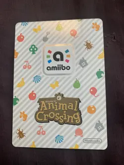 Animal Crossing Amiibo Card Series 1 Lopez #027 027-BB-AOE LP Ships Fast - Image 2
