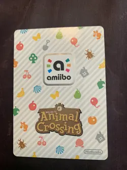 Animal Crossing Amiibo Card Series 1 Gigi #040 040-BO-AOE LP Ships Fast - Image 2