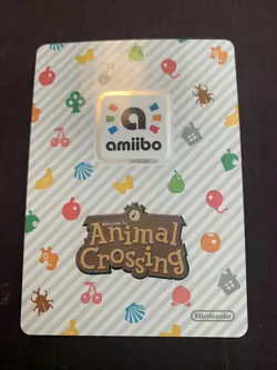 Animal Crossing Amiibo Card Series 1 Opal #051 051-CA-AOE LP Ships Fast - Image 2