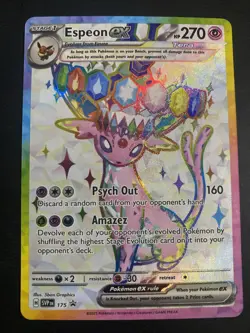 Espeon ex SVP175 Sv: Scarlet & Violet Promo Cards Holo - Image 1