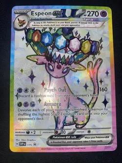 Espeon ex SVP175 Sv: Scarlet & Violet Promo Cards Holo - Image 2