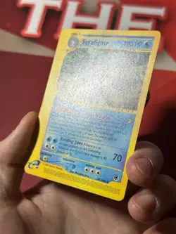 FERALIGATR 47/165 Expedition NON-HOLO rare E-Series/Reader Pokemon TCG card NM+ - Image 2