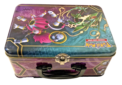 Pokemon TCG 2015 Treasure Chest Tin Lunchbox Pikachu Hoopa Empty No Cards - Image 3