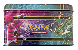 Pokemon TCG 2015 Treasure Chest Tin Lunchbox Pikachu Hoopa Empty No Cards - Image 5
