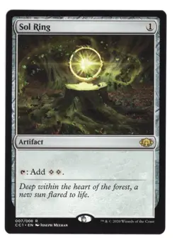 Sol Ring - Near Mint MTG Commander Collection: Green - Image 1