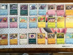 136 Cards!!!! POKEMON 151 - Complete Base MASTER SET - Com/uncommon ONLY - Image 4