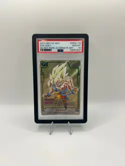 Dragon Ball Super Card Game Son Goku Secret Rare Alt Art FB05-119 PSA 10 - Image 1