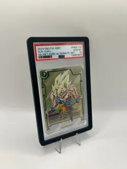 Dragon Ball Super Card Game Son Goku Secret Rare Alt Art FB05-119 PSA 10 - Image 4