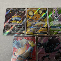 Pokemon TCG 7 Card Lot Sun & Moon GX Ultra Rare LP-NM - Image 2