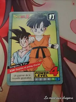 Carte Dragon Ball Z Carddass Grand Combat 624 Power Level Super Battle card Pan - Image 1