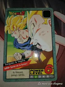 Carte Dragon Ball Z Carddass Grand Combat 644 Power Level Super Battle card Goku - Image 1