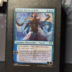 Magic: The Gathering Narset, Parter of Veils Commander Masters Blue Uncommon Pl… - Image 1