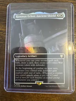 Rammas Echor, Ancient Shield X1 BORDERLESS-NM/M-LOTR: Tales of Middle Earth - Image 1
