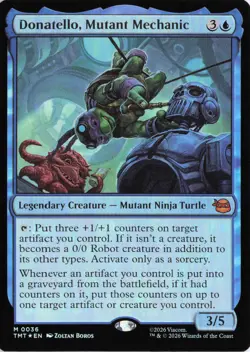 Donatello, Mutant Mechanic, 36, TMT, Foil - Image 1