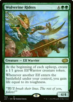 X 1 Wolverine Riders NM-M J22 753 MTG Magic The Gathering - Image 1